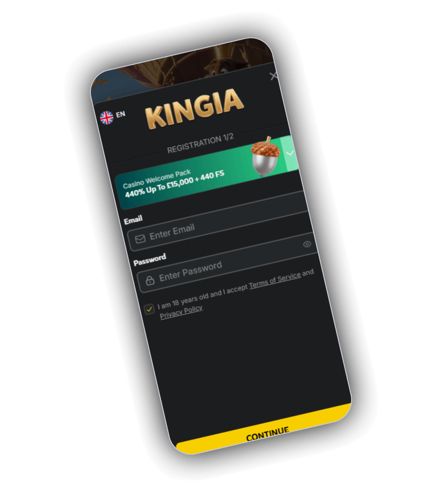 Kignia Casino Registration UK